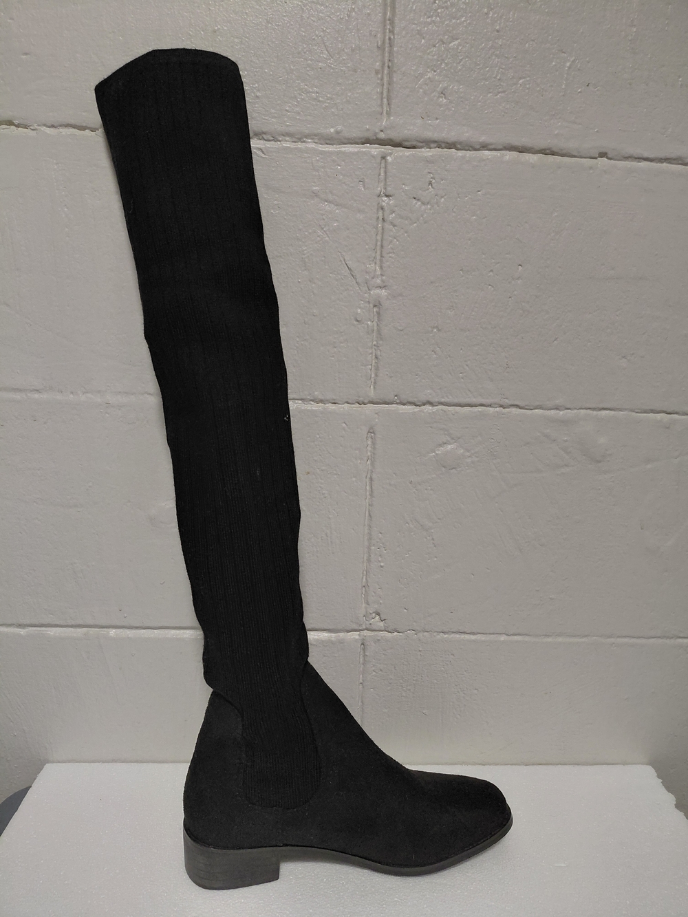 Black Over-the-Knee Women's Boot
